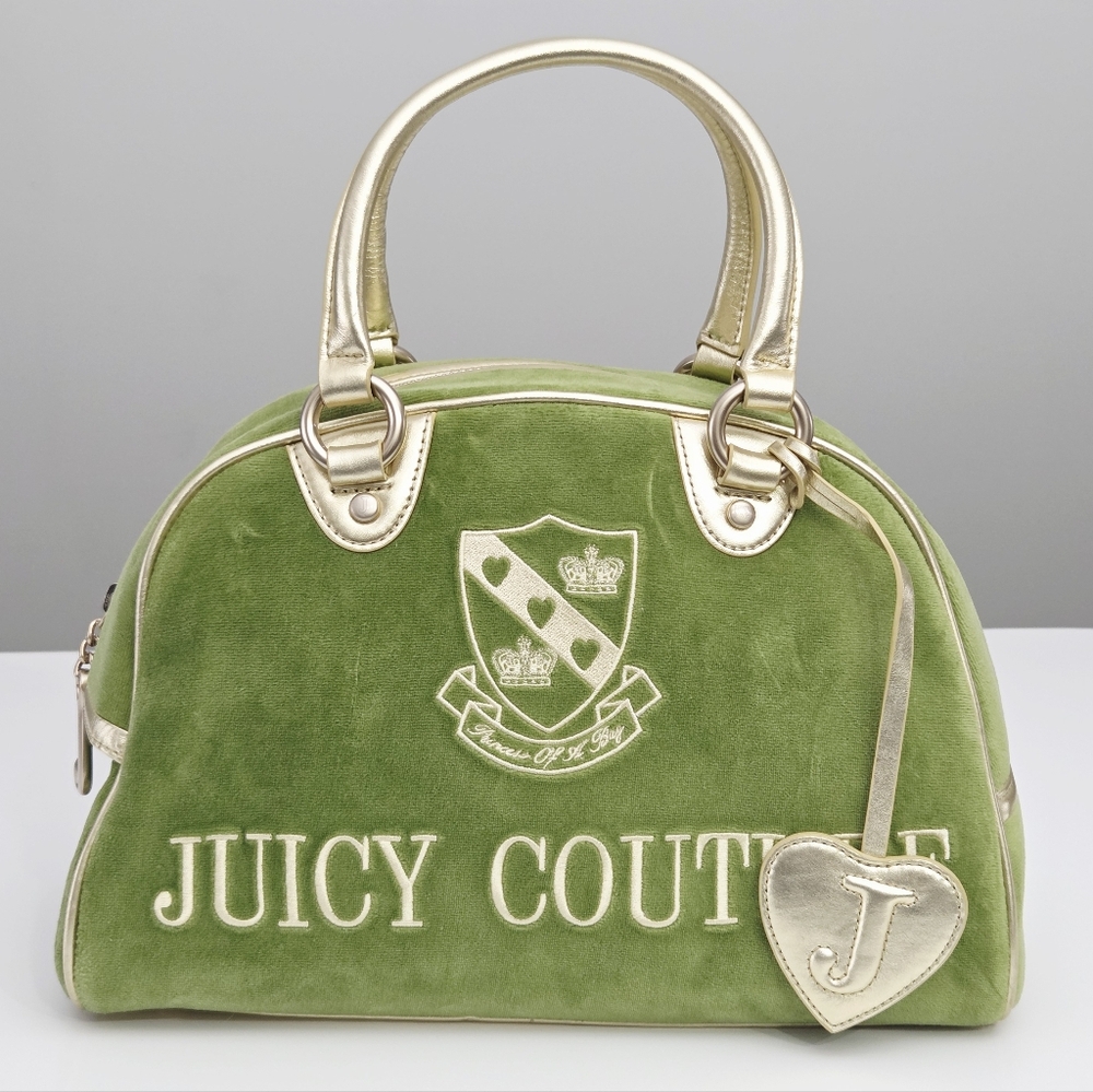 EXCELLENT VINTAGE JUICY COUTURE BOWLER BAG
